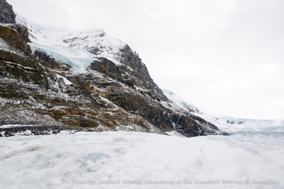 The Glacier in Columbia Icefields