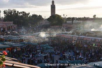 Market in Marrakesh