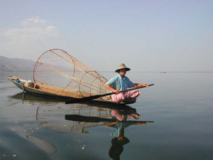 Fisherman in Inle Lake