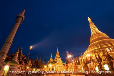 Yangon by night