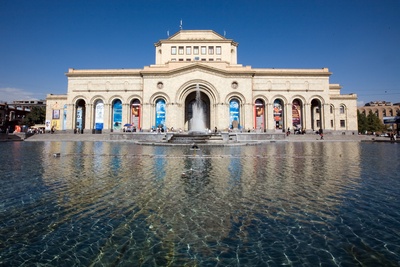 Baku City in Azerbaijan