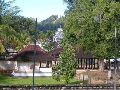 Garden in Tooth Relic Temple