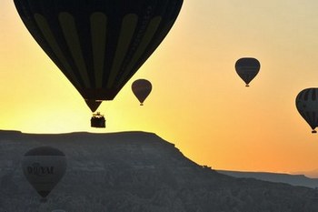 Hotair Ballon over Cappadocia